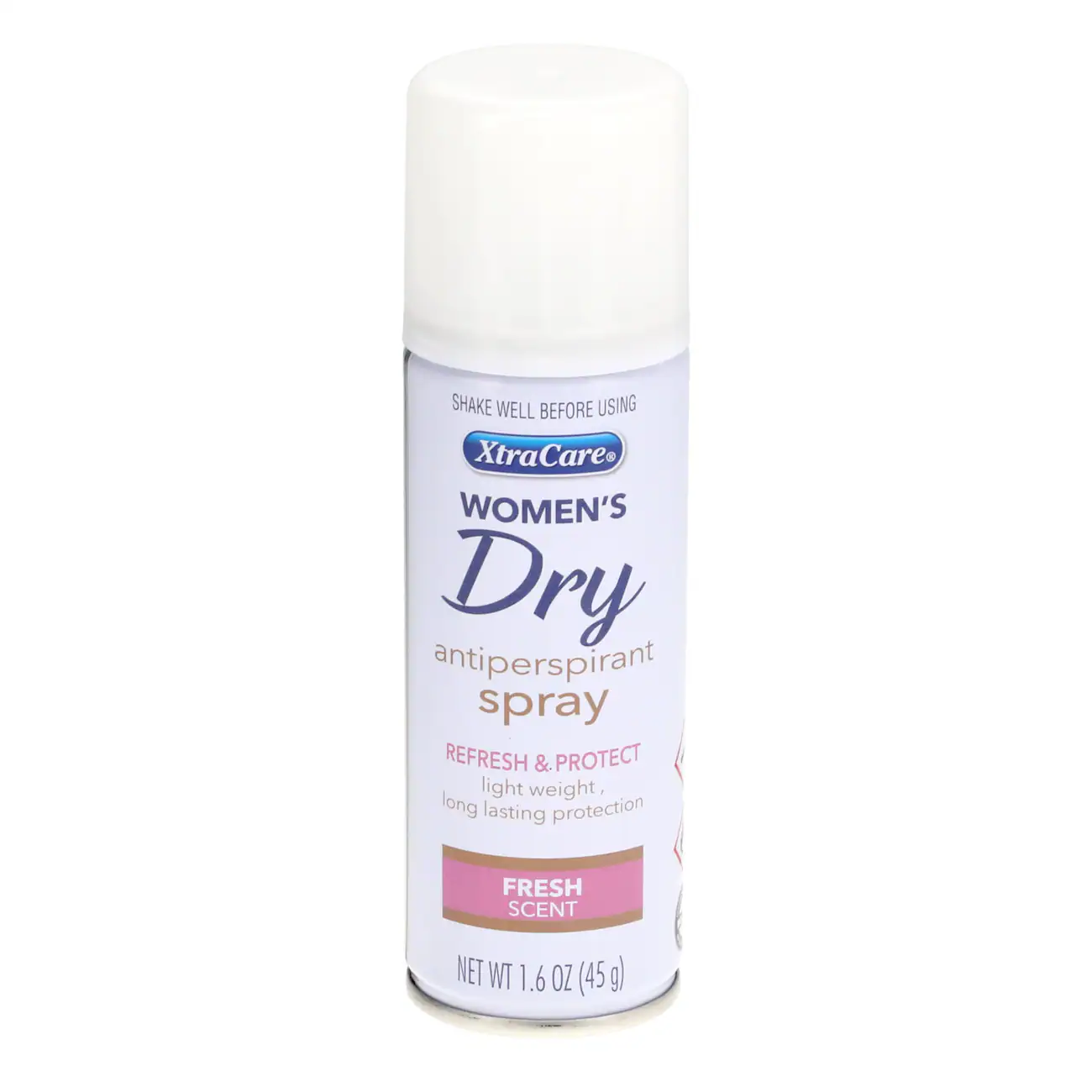 [DT] Xtra Care Lady's Shower Fresh Scented Dry Spray, 1.6 oz. Canisters