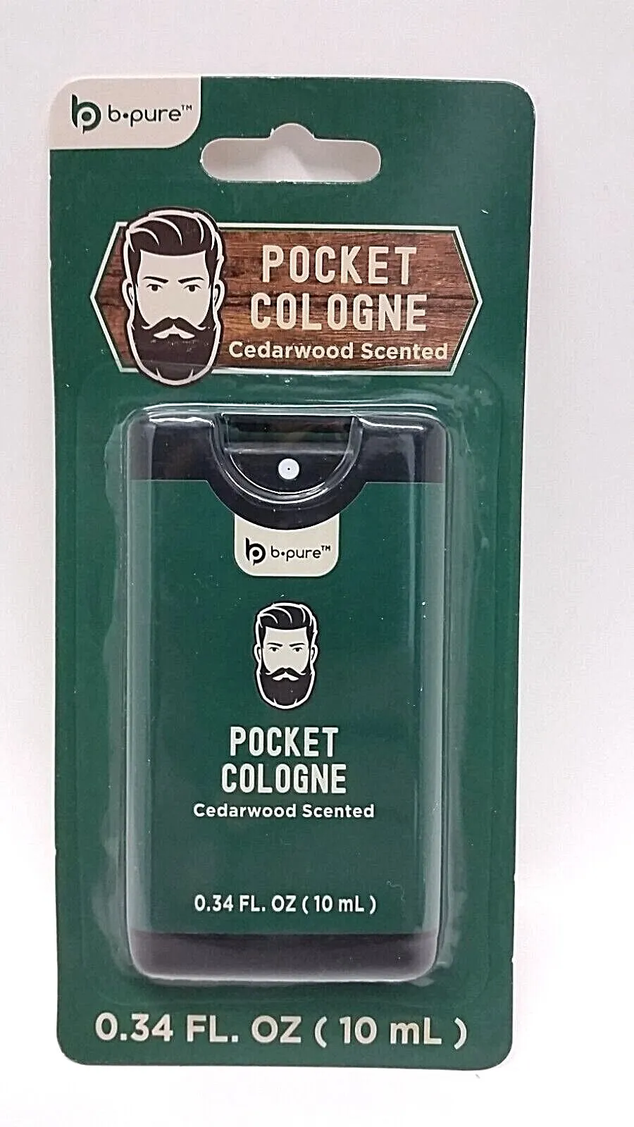 b.pure -  Pocket cologne cedarwood scented. 0.34 fl oz ( 10 ml )