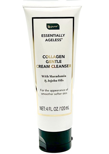 [DT] b.pure - Collagen Gentle Cream Cleanser W/ Macadamia & Jojoba Oils: 4oz
