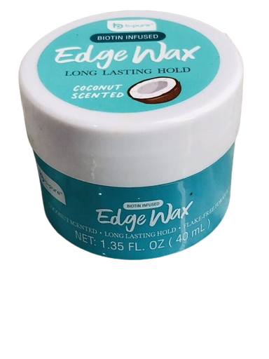 [DT] b.pure - Botin Infused Biotin Long Lasting Hold Coconut Edge Wax:1.35floz/40ml