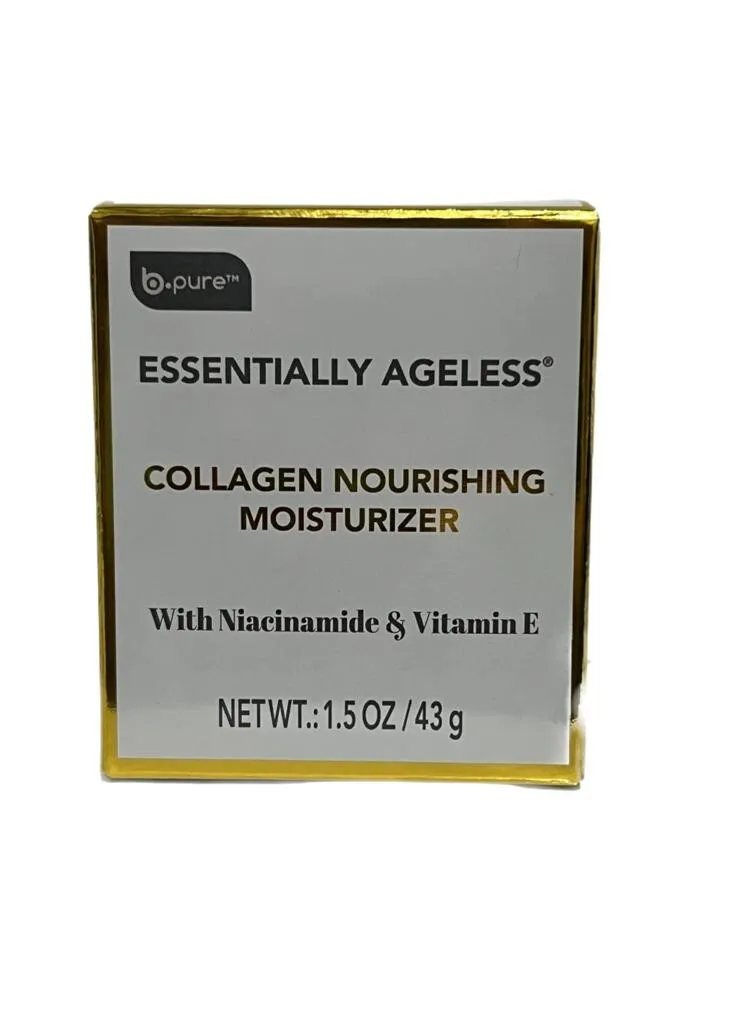 b.pure Essentially Ageless Collagen Nourishing Moisturizer 1.5 oz.