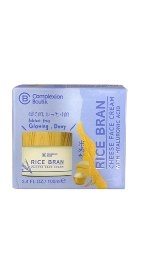 Complexion Boutik Rice Bran Cheese Face Cream Hyaluronic - 100mL