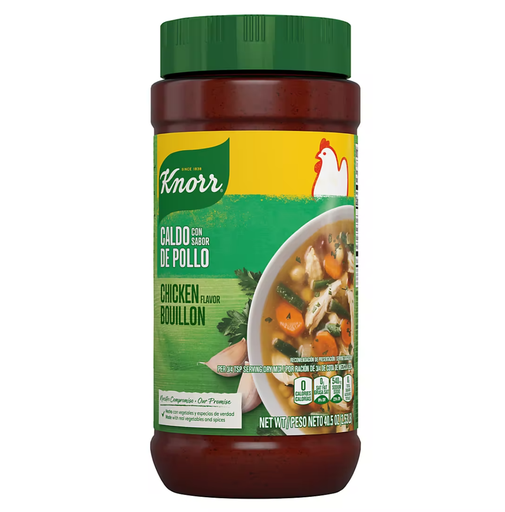 Knorr Chicken Flavor Bouillon, Caldo con Sabor de Pollo, 2.53 lbs