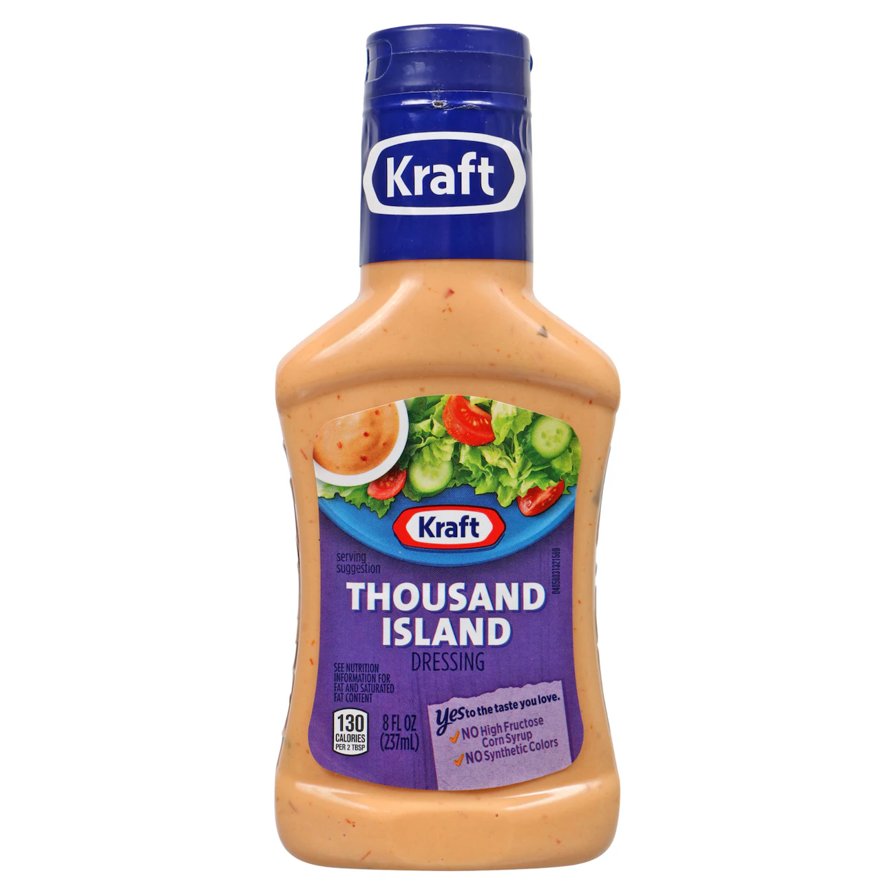 Kraft Thousand Island Salad Dressing, 8 oz. Bottles, expired