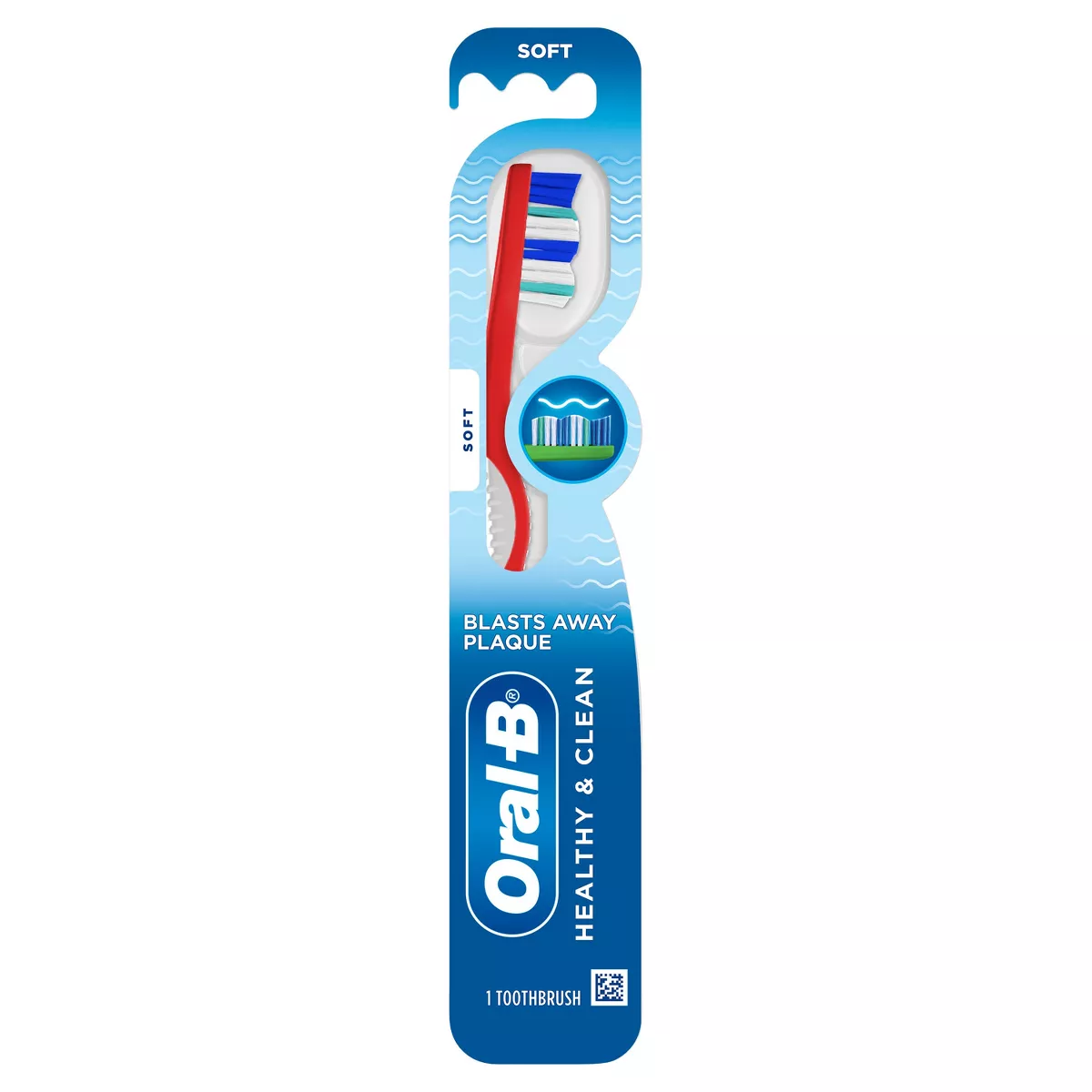 Oral-B Healthy Clean Toothbrush Soft Bristles