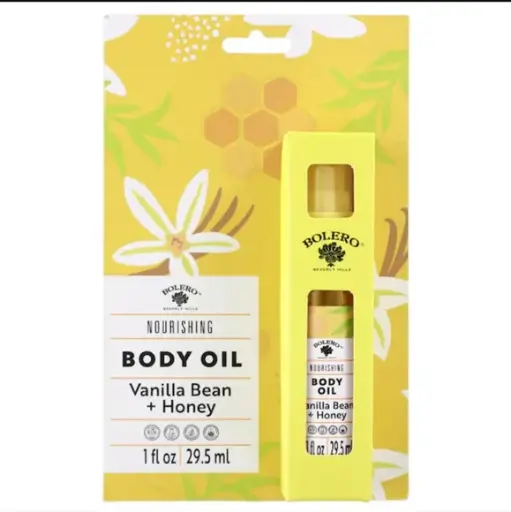 Bolero -  Body Oil - Vanilla Bean+ Honey 1fl oz (29.5ml) 