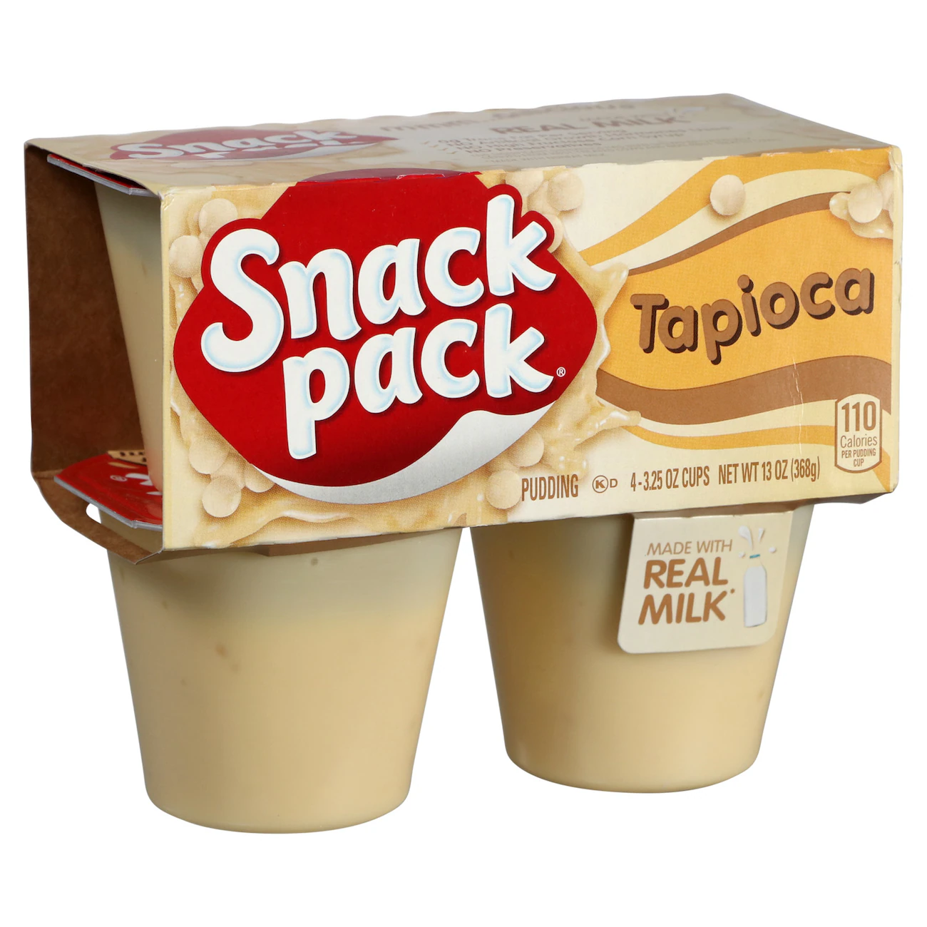 Snack Pack Single-Serving Tapioca Pudding Cups, 4-ct. Packs