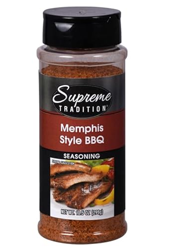 Supreme Tradition Memphis Style Barbecue Seasoning, 10.5 oz. Bottles