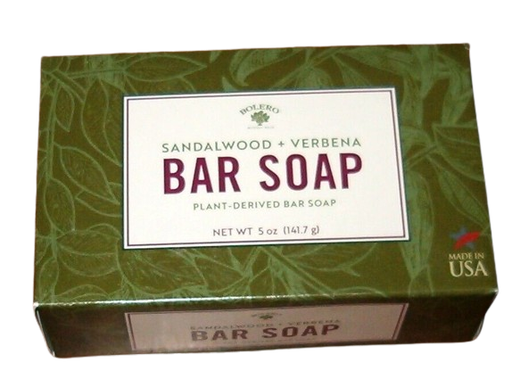 [DT] Bolero - Sandalwood + verbena Rose Bar Soap 5oz. Each 
