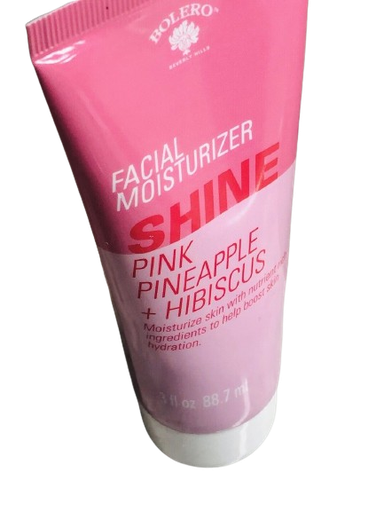 [DT] Bolero - Shine Gentle Face Exfoliator, Pink Pineapple + Hibiscus, 88.7 mL