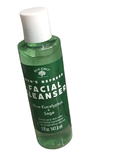 [DT] Bolero Gentle face Exfoliator Facial Cleanser Men's Refresh Blue Eucalyptus +Sage 3fl oz(88,7ml)