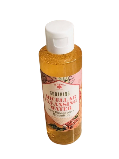 Bolero-Soothing Pink Pineapple Grapefruit Micellar Cleansing Water:3floz/88.7ml