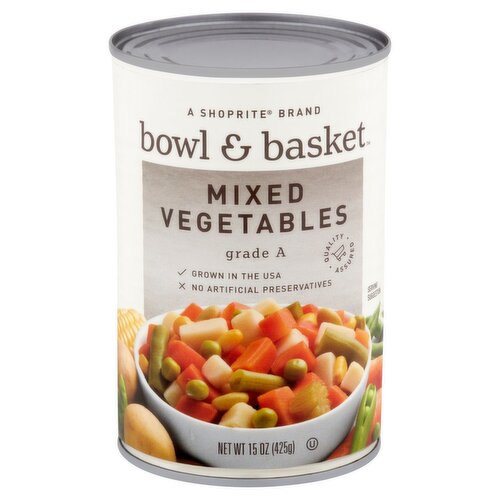 [SR] Bowl & Basket Mixed Vegetables, 15 oz (425g)