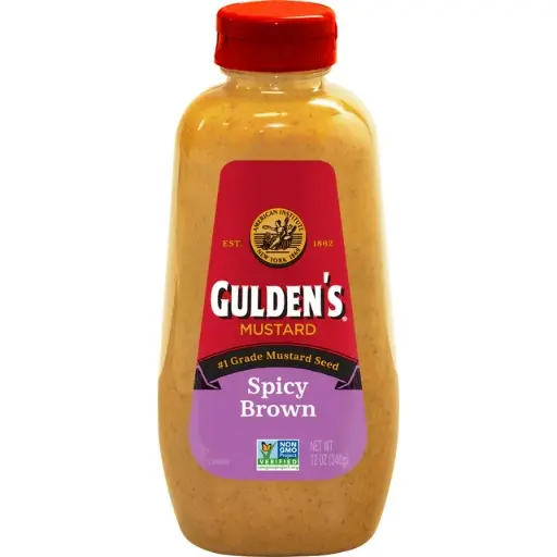 Gulden's Mustard Spicy Brown 12oz(340g)