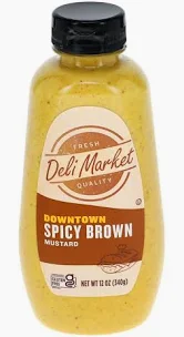 Fresh Deli Market Spicy Brown Mustard 12oz(340g)